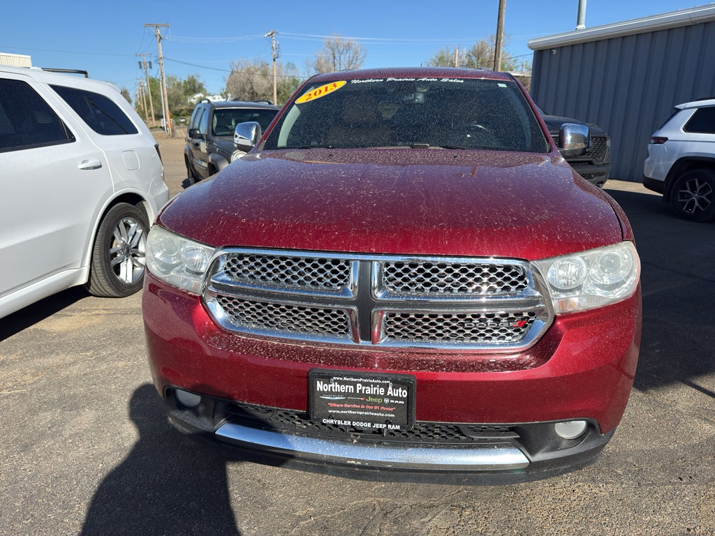 Used 2013 Dodge Durango Citadel with VIN 1C4RDJEG2DC629173 for sale in Wolf Point, MT