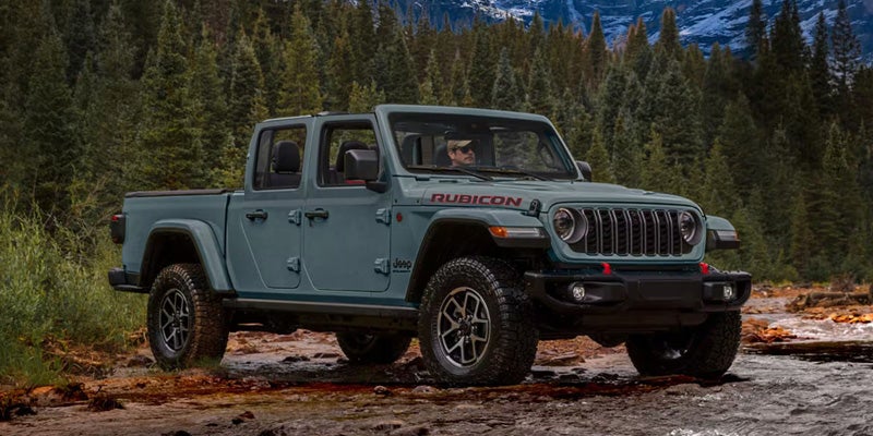 A jeep Gladiator from a Montana Jeep Dealership.
