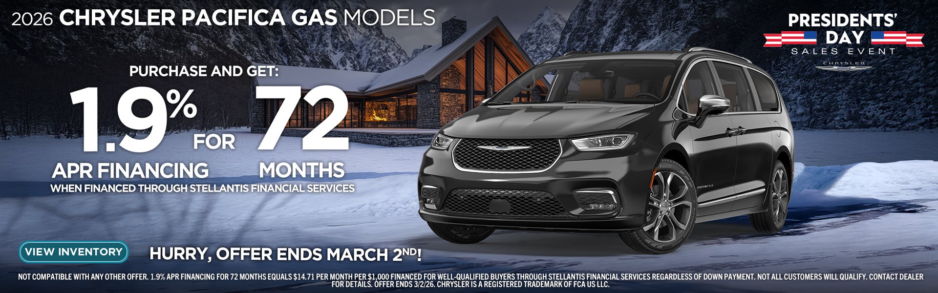 2026 Chrysler Pacifica